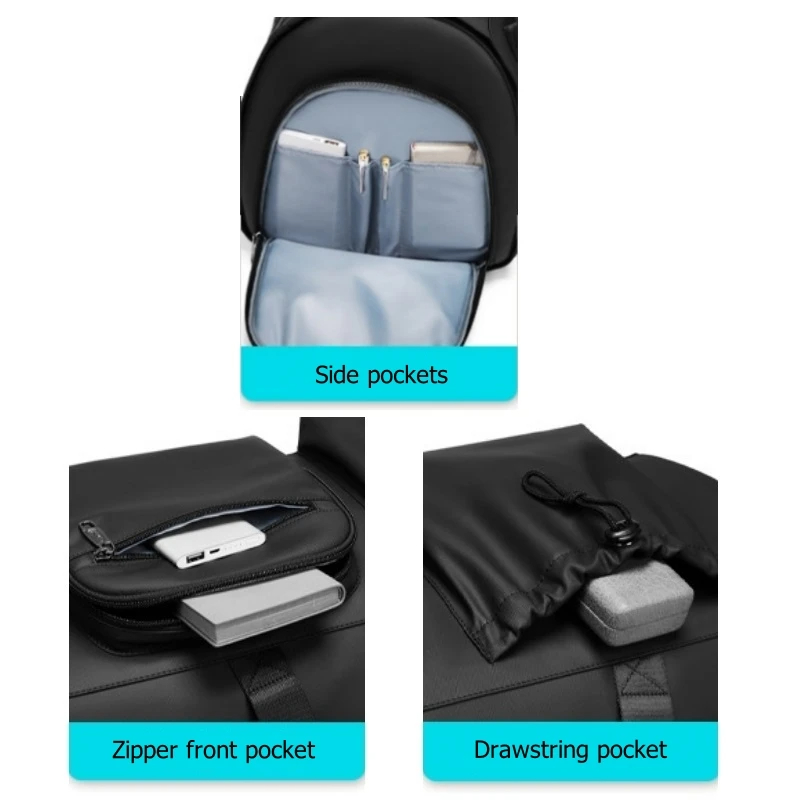 High Quality Waterproof Suit Bag For Men Large Capacity Travel Bag With Shoe Compartment Dry And Wet Separation Travel Organizer