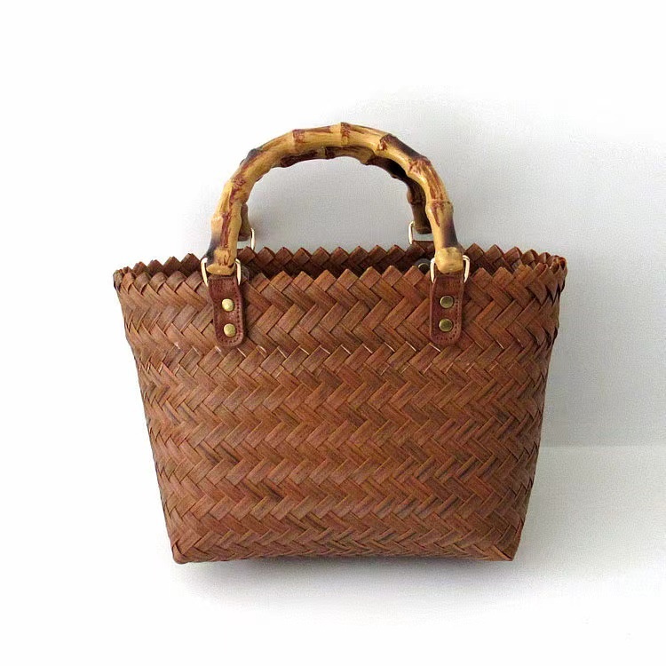 Bamboo Handle Luggage Accessories Plastic Snap Hoy